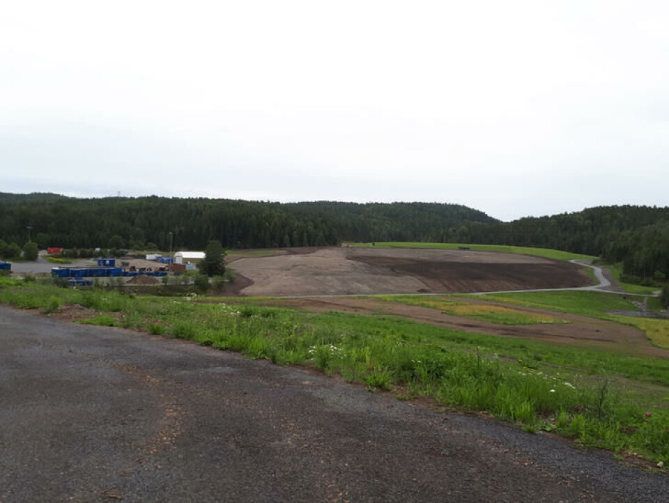 De gamle fyllingene på Grønmo skal bli et stort parkområde. Foto Marianne Utengen De gamle fyllingene på Grønmo skal bli et stort parkområde.